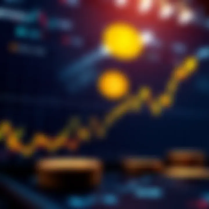 Morgan Stanley Bitcoin ETF launch announcement with a graph showing rising cryptocurrency values