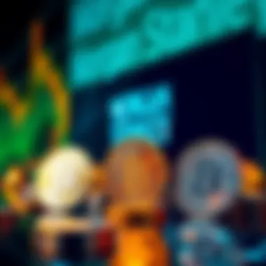 Morgan Stanley logo with Bitcoin and Solana symbols, representing new cryptocurrency ETFs