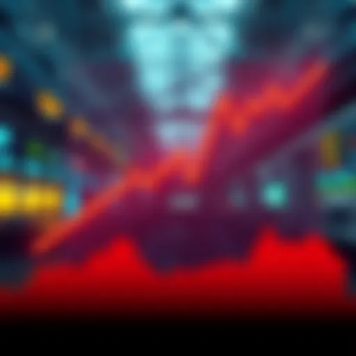 A chart showing a steep decline in MSTR prices, reflecting levels last seen in 2024.