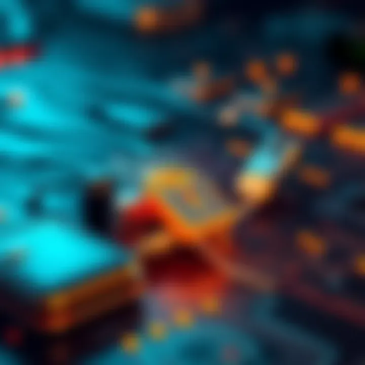 A visual representation of multiple hardware wallets connected, showcasing multi-signature security features
