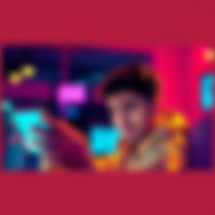 A person looking frustrated while using a chat application, with a muted icon visible on their screen.