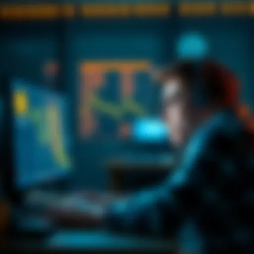 A person looking frustrated at their computer screen while trying to claim Bitcoin from a Mycelium wallet during midnight phase.