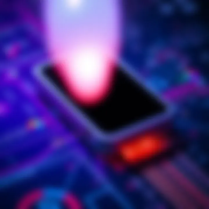 A close-up of a Nano S Ledger cryptocurrency device with a blank screen, indicating it won't power on.