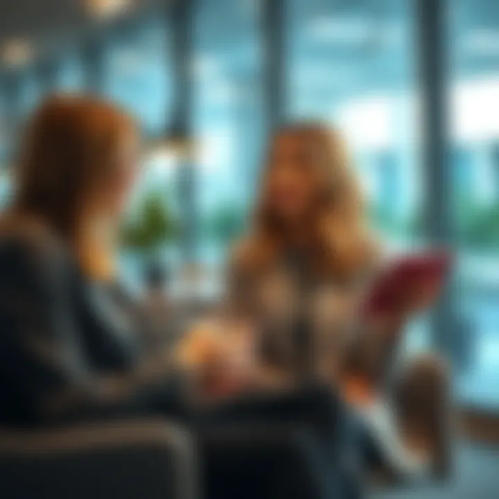 Natasha Benson, COO of Ownera, discussing tech strategies in a modern office setting