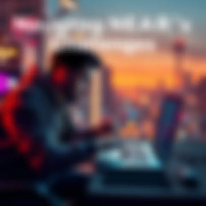 Navigating NEAR's Challenges A developer troubleshooting code on a laptop, symbolizing the challenges faced with NEAR's latest version.