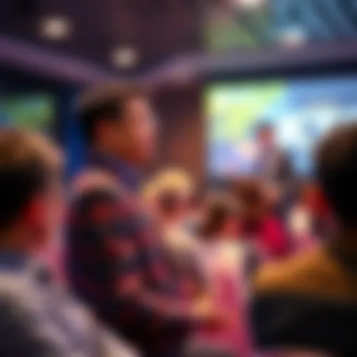 Nenter Chow engaging with the audience during a talk at the Hong Kong University of Science and Technology