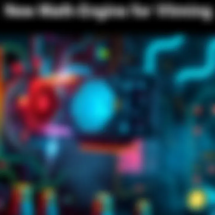 A graphic showing a high-tech math engine with a powerful RTX 4090 card, symbolizing enhanced Bitcoin mining efficiency and reduced energy use.