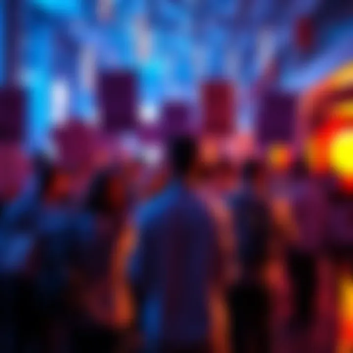 A group of Nexo members gathered, holding signs calling for an Ask Me Anything session to discuss project timelines and operational delays.