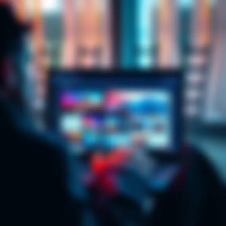 User frustrated with site switching on Nexo platform, showing a laptop screen with multiple Nexo tabs open