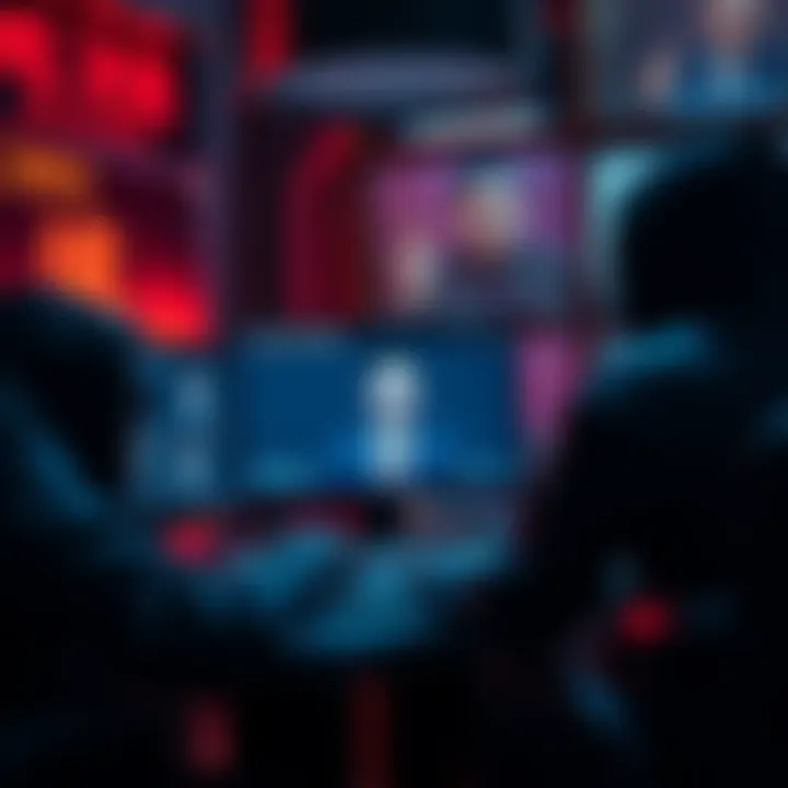 A group of North Korean hackers using a computer to conduct a fake Zoom meeting, scheming to steal cryptocurrency