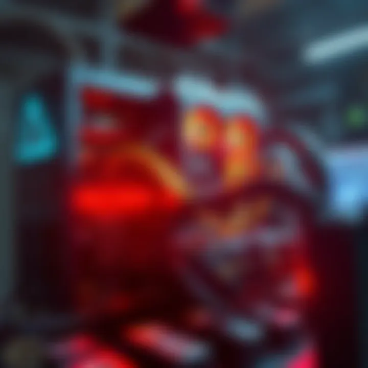 A powerful Nvidia A100 GPU rig set up for mining and computing tasks, with multiple GPUs connected and running