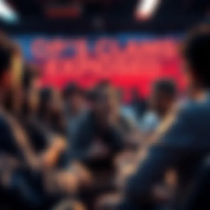 A shocked group of people discussing OP’s misguided claims in a forum setting.