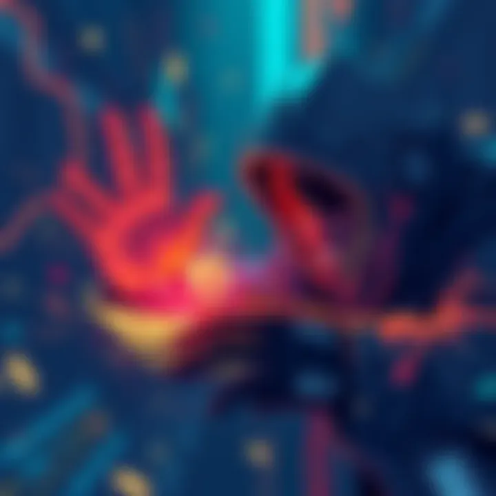 An illustration showing an attacker exploiting an oracle flaw to borrow money with minimal collateral, representing the importance of price integrity in decentralized finance.