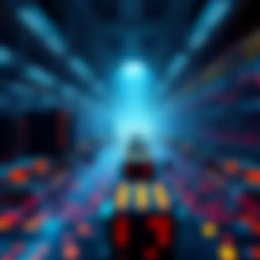 Visual representation of P2Pool network activity showing recent block production during downtime discussions.