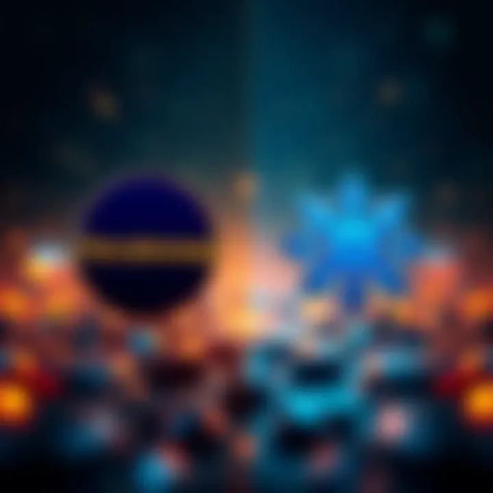 Side by side comparison of Pancakeswap and Aster logos representing decentralized exchanges on Binance Smart Chain
