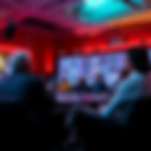 A panel of industry leaders discussing crypto investing trends at ETHDenver