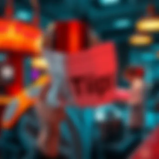 A hand holding a piece of paper designed to look like cryptocurrency, with a server in the background receiving tips.