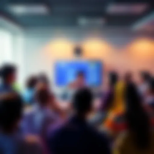 Groups of participants expressing concerns over the Flipkart Gridlock 2.0 Hackathon leaderboard inconsistencies in a meeting room.