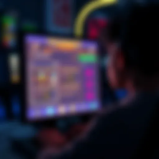 A concerned player staring at a computer screen showing delayed payout notifications from several games on the Arcade platform.