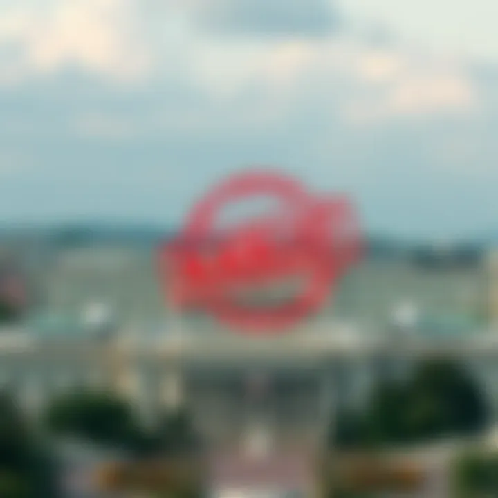 The Pentagon building with a red 'supply chain risk' stamp on Anthropic's logo, symbolizing the rejection of its AI for military use.