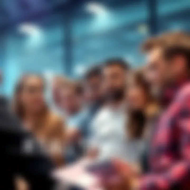 A group of individuals sharing their thoughts on cryptocurrency, showcasing diverse opinions and engagement with digital currency.