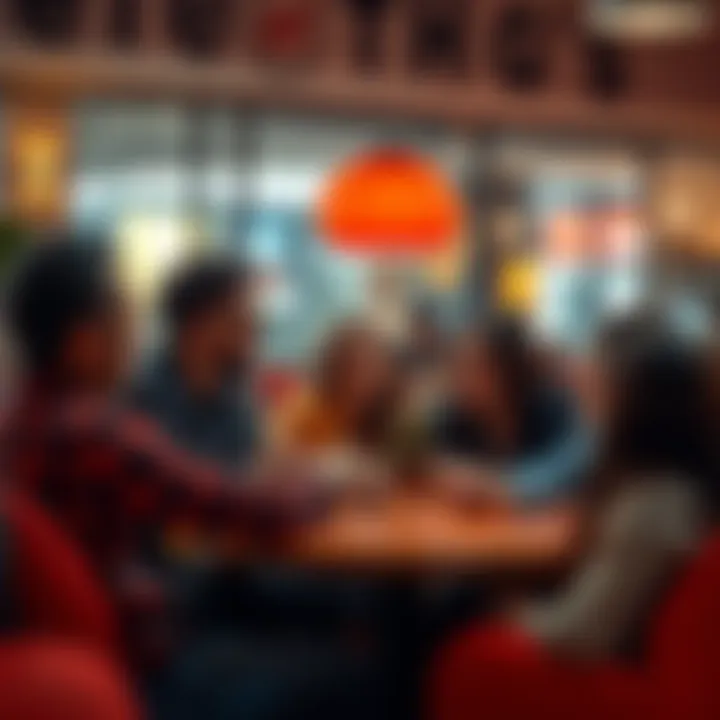 Group of people sharing feelings and experiences in a casual setting