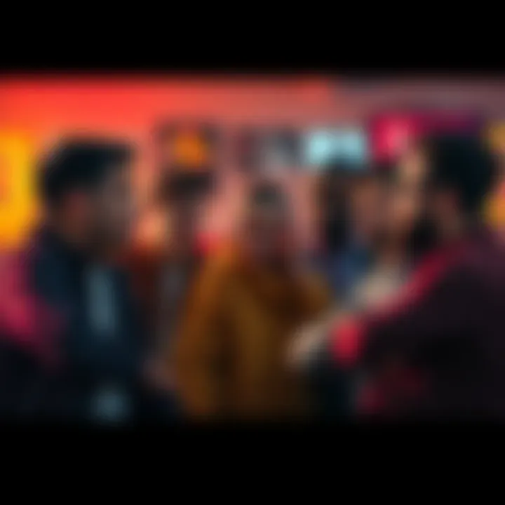 People discussing frustrations A group of people sharing their disappointments and frustrations in a casual setting, showing emotional expressions