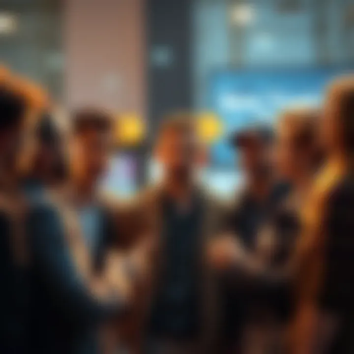 Group of people questioning website's claims of transparency and trust