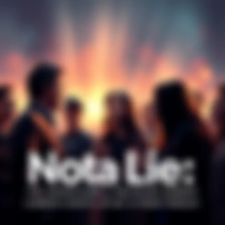 A group of people engaged in a serious conversation, emphasizing the importance of honesty in today's world.