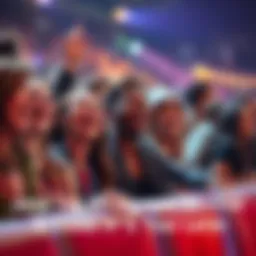 A group of people enjoying a lively and humorous event, with smiles and laughter all around.