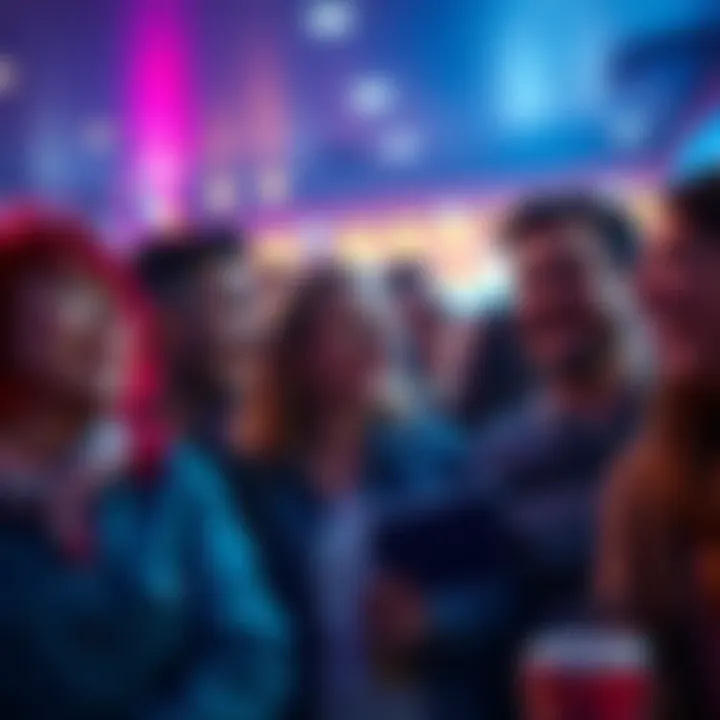 People laughing at funny moments A group of people sharing laughs and funny stories, capturing the joy of humorous moments