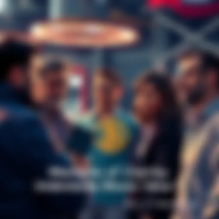 People Sharing Bitcoin Insights Group of people discussing their experiences with Bitcoin and its value