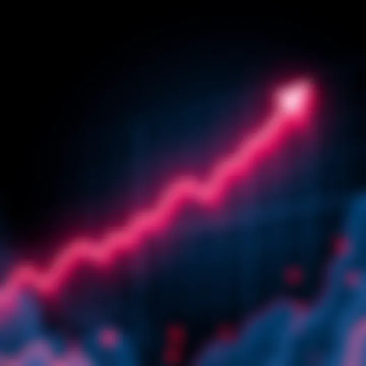 A graph showing a significant increase in PEPE price over the last week with a bold upward trend line.