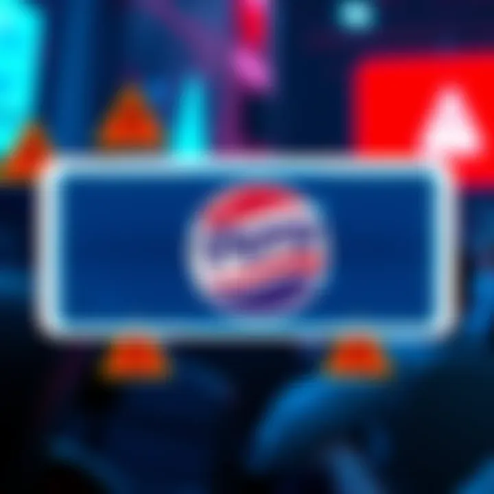 Pepsi Airdrop Scam Alert A warning email about a Pepsi airdrop with caution symbols