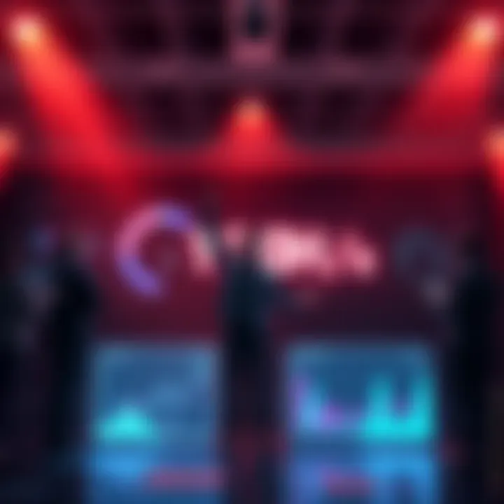 Performance Milestone Achievement Team celebrating the breakthrough of 120 kH/s in performance, surrounded by charts and graphs illustrating the achievement.