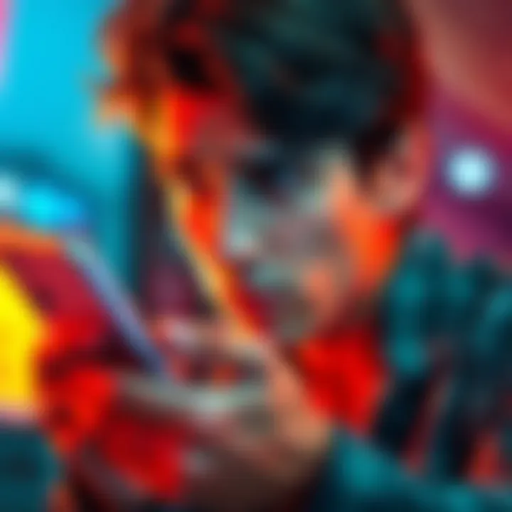 A person with a confused expression checking their phone for information about Perplexity Pro status expiration.