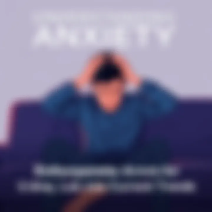 A person sitting on a couch looking stressed and overwhelmed with their hands on their head