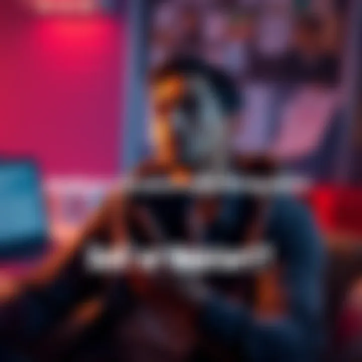 Individual contemplating whether to sell or restart an Airquino device, surrounded by discussion notes and a laptop.