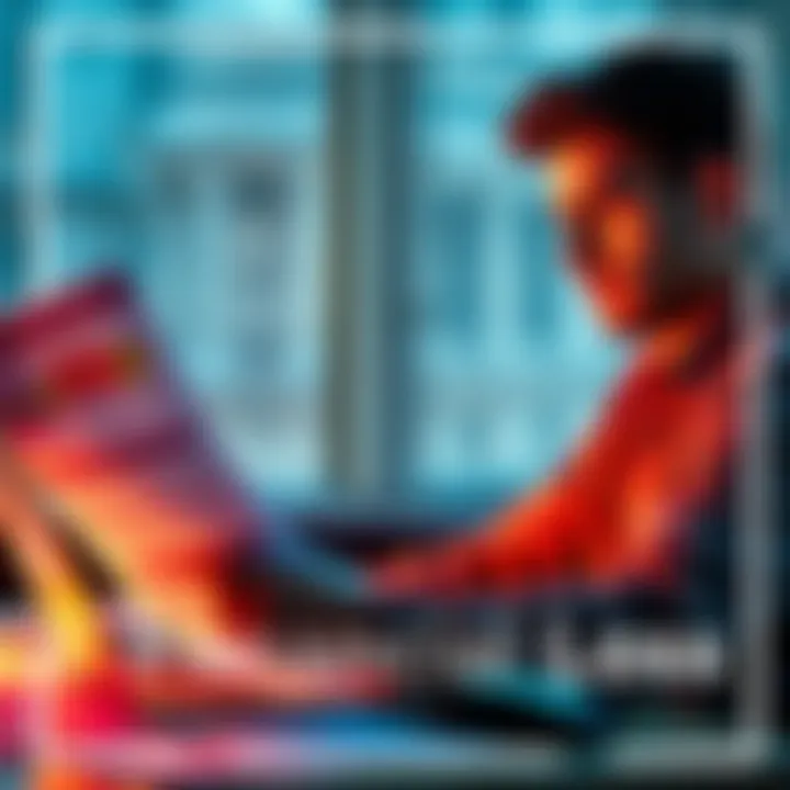 A person looking concerned while examining financial papers and a laptop, reflecting on financial losses