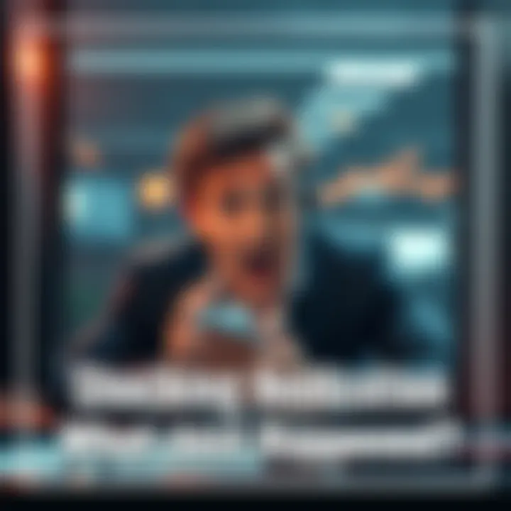 Person Reacting to Shocking News A person expressing disbelief and confusion upon hearing unexpected news, with a shocked facial expression, sitting at a desk with a phone in hand.