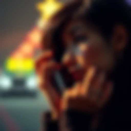 A person holding a phone to their ear, looking thoughtful and concerned, symbolizing the emotional aspects of communication when unable to respond.