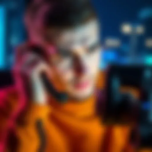 A person looking frustrated while receiving calls on their phone from a displayed caller ID labeled 'Slovakia'.