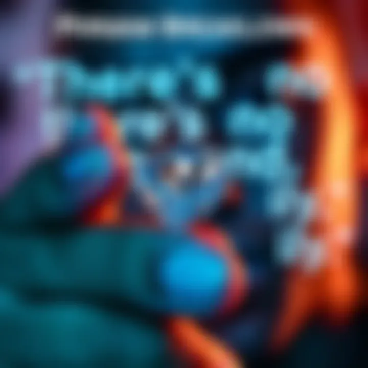 A close-up of a person holding a diamond with text that reads 'There's no diamond, ily.' in the background, symbolizing the phrase's cultural significance.