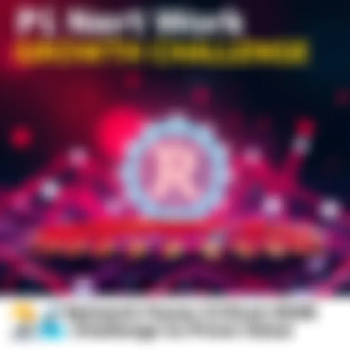 A symbol representing Pi Network surrounded by obstacles, illustrating challenges in proving its value in 2026.