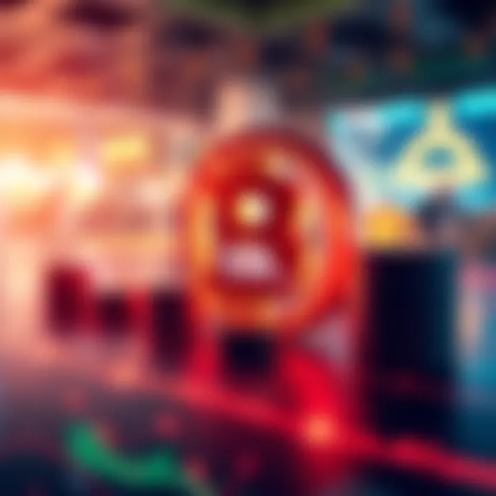 Visual representation of Pi network payouts showing smaller accounts benefiting, with a highlight on the largest payout of 50k, symbolizing financial growth.