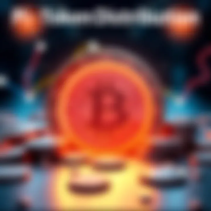 A graphic representing the anticipation of Pi tokens for validators with a visual of tokens and a validator symbol