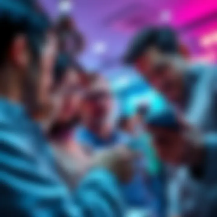 Frustrated people looking at a phone app showing lock up limits for PI investments