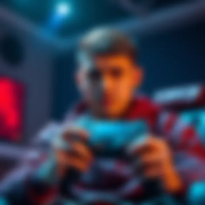 Player Frustrated After Ban A player looking upset while holding a gaming controller, questioning their sudden ban from Atlas Earth