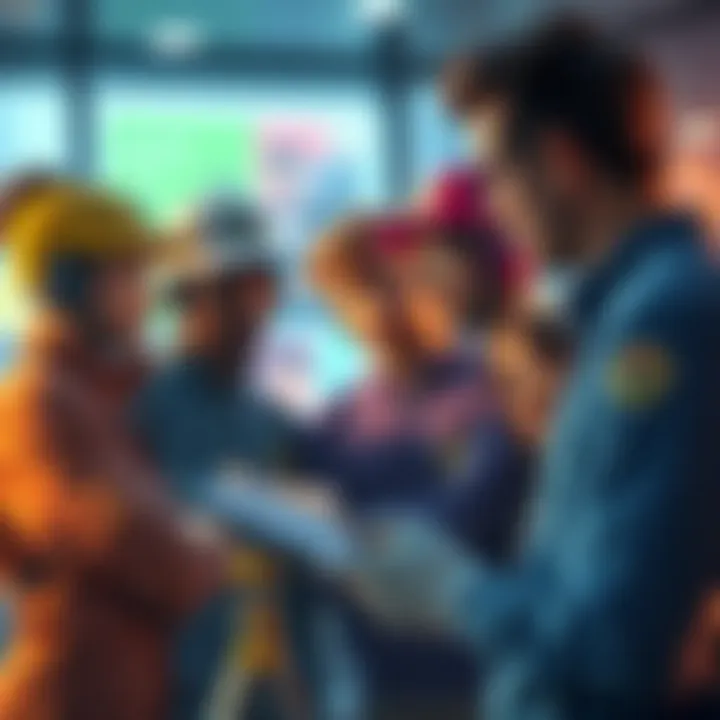 Group of players expressing their concerns about the 1AB ad system, highlighting the long wait for parcels