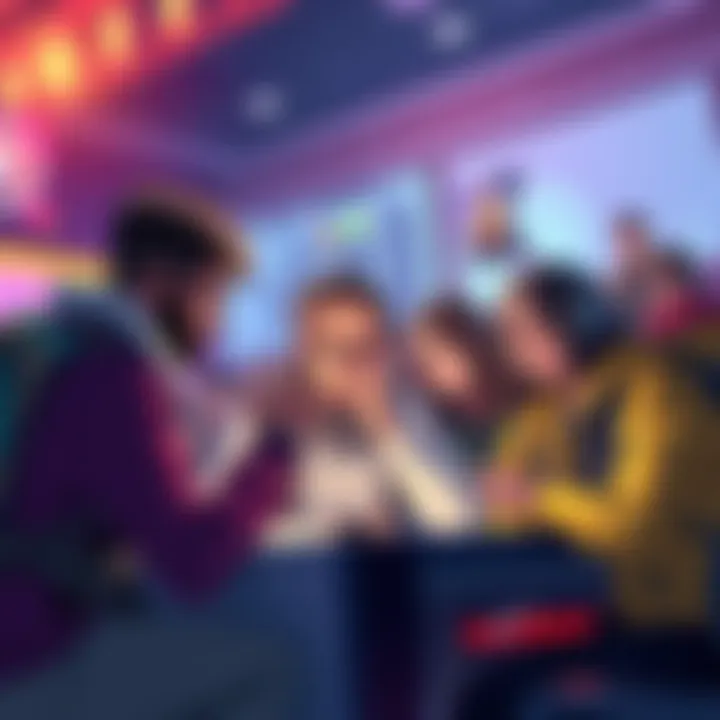 Group of players expressing frustration over the decline of Shiba Eternity card game, showing disappointment and discussing ideas for revival